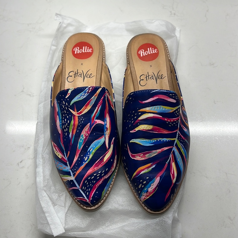 Rollie colorful mules